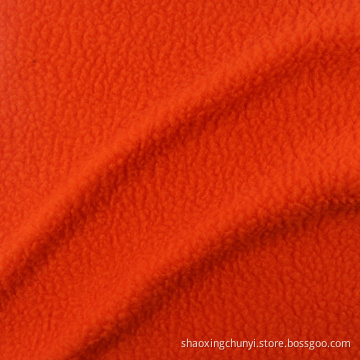 Hot Selling 100% Polyester Soft Handfeeling Plain Durable Berber Fleece For Coat and Jackect